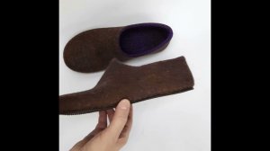 Валяные из шерсти тапочки унисекс, ручной работы, LiliFelt