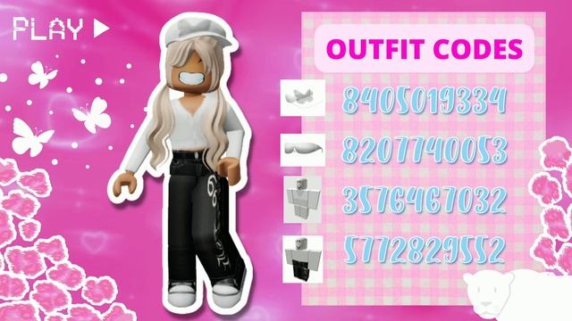 Y2K/PREPPY Aesthetic ROBLOX OUTFITS ? + Codes || Bloxburg Clothes смотреть онлайн