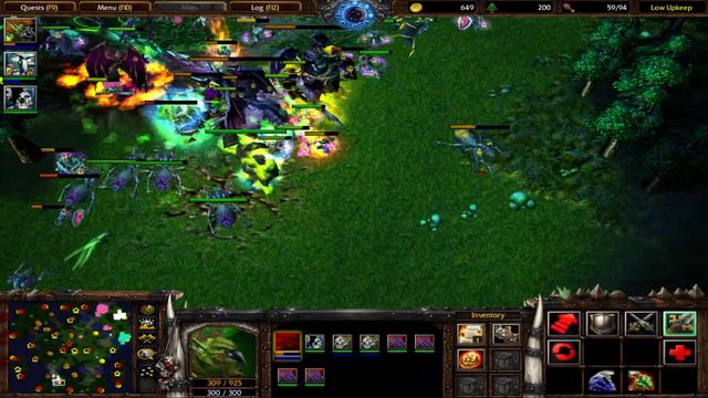 Warcraft 3 || Trolls and Humans destroyed the Burning Legion