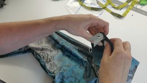 Описание пошива высокого ворота-капора