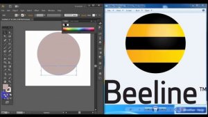 logo beeline xyaum ua logo hauv Adobe illustrator