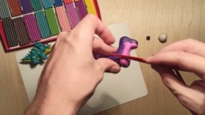 Как слепить динозавра из пластилина? Лепим динозавров для детей)