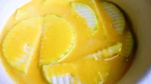 Жареные кабачки в кляре