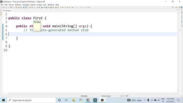 Create your first Java Project on Eclipse | How do I create a new Java class in Eclipse?