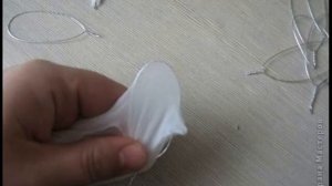 Как сделать ромашки из капрона (How to make daisies from kapron)