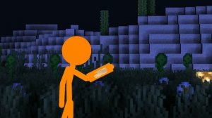 Stickman vs Minecraft ⚡ Spawn GOLEM Herobrine / Animation vs Minecraft stick man fight