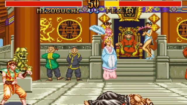 1994 [60fps] SNES Fighter's History Mizoguchi ALL смотреть онлайн