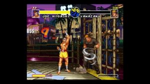 REAL BOUT FATAL FURY RBFF Joe hurricane loops 16 hit combo