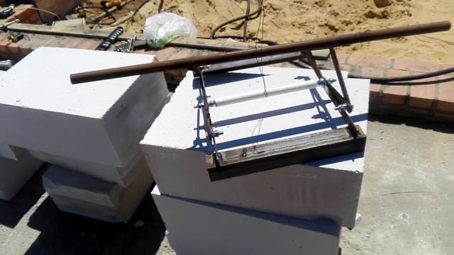 УДОБНЫЙ зажим для ГАЗОБЛОКОВ - стоимость и особенности в работе!!! Наша версия!