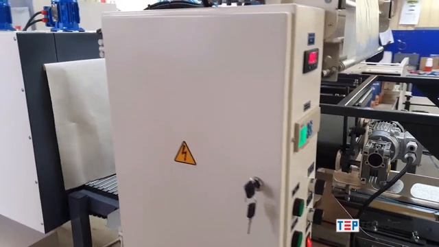 Автоматическая групповая упаковка коробок с гречкой - машина ТМ-1А смотреть онлайн