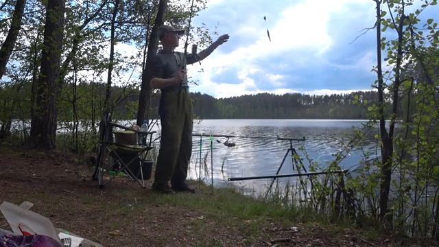 Открытие сезона на озере Петровском. Фидер и донка. Рыбалка в первый день лета.