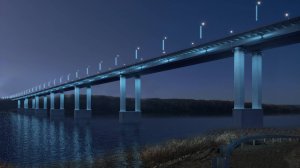 МОСТ ЗВЁЗДНЫЙ/3D Lighting concept video
