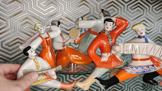 Фарфорові статуетки Полонне, вінтаж, антикваріат. Фарфор,  статуэтка, коллекция, обзор, барахолка.
