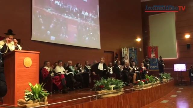 ANNO ACCADEMICO, INAUGURAZIONE A FOGGIA COL MINISTRO BUSSETTI смотреть онлайн