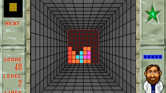 Welltris (World?, 2 players) [MAME] [shortplay]