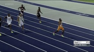 Christian Coleman 19.85 (-0.5) 2nd fastest ever collegiate Men's 200m NCAA East Prelims 2017