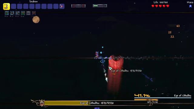 Eye of Cthulhu No-Hit (Revengeance Mode) | Terraria Calamity Mod смотреть онлайн