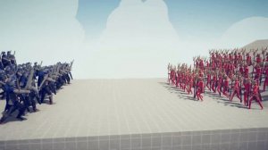 100x ACIENT ARMY ⚔️ vs 🗿 100x TRIBAL ARMY / Totally Accurate Battle Simulator ( TABS )