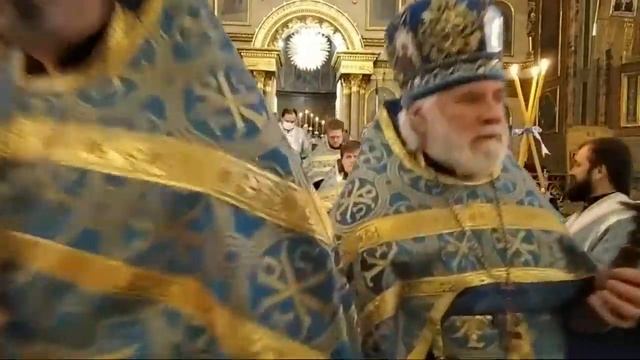 Благовещенский собор. Всенощное бдение
