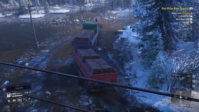 SnowRunner Azov 42-20 Antarctic The Monster of Alaska - Snow Runner Gameplay No Commentary Part.2!