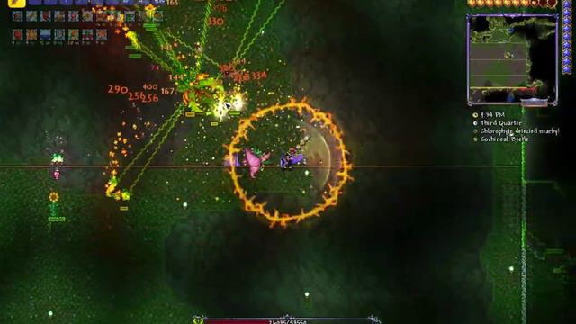 Terraria | Plantera True Melee Master Mode смотреть онлайн