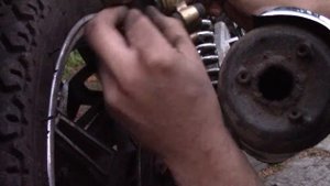 Замена колодок, ручки сцепления. RACER MAGNUM 200