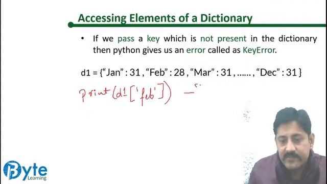 Dictionaries in Python | Class 11 | Lecture 1 | Computer Science | Byte Learning