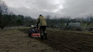 Разработка целины мотоблоком и культиватором с фрезами