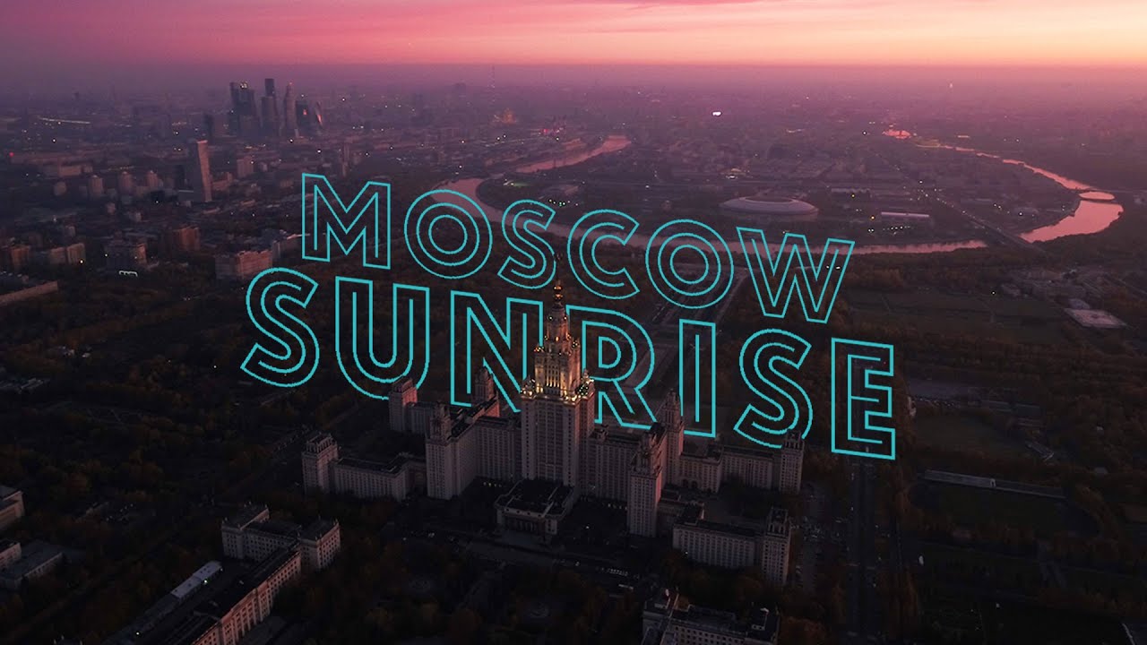 Moscow Sunrise Drone of Pushkin Fly Team | 2020