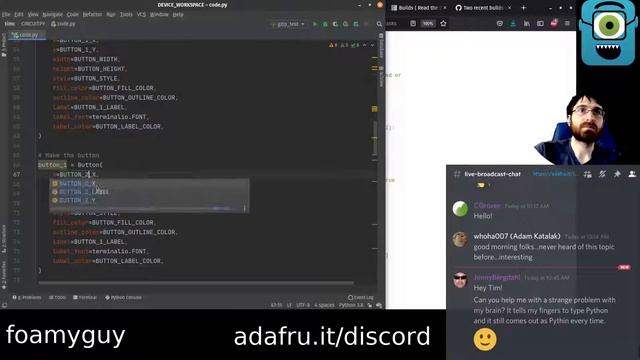 CircuitPython - What can we do with async displayio?