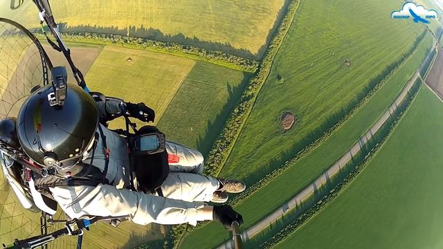 Парамотор АЛЬТАИР-100М - новая рама! / Altair-100M paramotor, EOS-100 Booster Engine