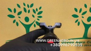 Форсунка для опрыскивателя на трубу тройная Agroplast \ форсунки на опрыскиватель оп 2000