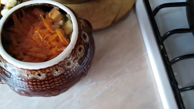 Овощное рагу в горшочке ( к курсу очищения) смотреть онлайн