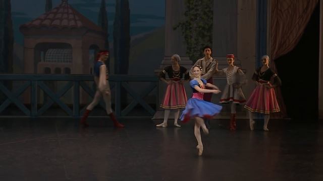 Les Deux Pigeons de A. Aveline (Spectacle de l'École de Danse) смотреть онлайн