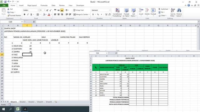 Cara Membuat Tabel di Excel untuk Pemula - Mulai Dari Nol sampai Mahir смотреть онлайн