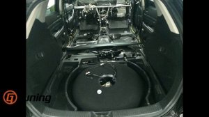 Mazda CX-7 полная шумоизоляция и перетяжка пластика в карет