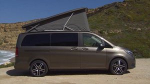 Mercedes Benz Marco Polo 250 Blue TEC Exterior Design - Driving Event Portugal | AutoMotoTV