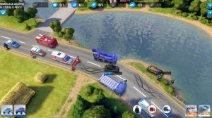 Автомобильная авария: машина упала в реку! Car accident, vehicle in river! EMERGENCY HQ