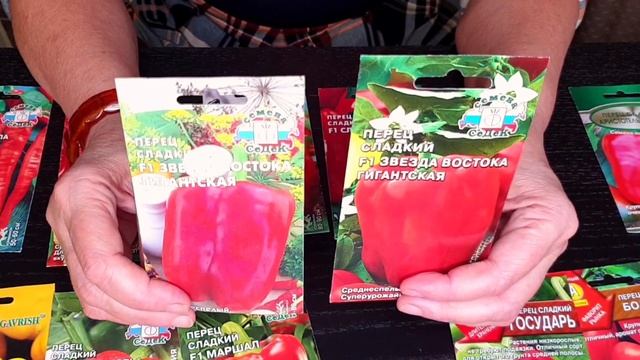 Обзор семян Сладкого Перца. Лучшие Сорта Перца сладкого. Семена Аэлита, Седек, Поиск, Саката. смотреть онлайн