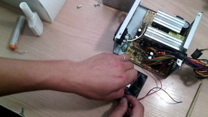 Ремонт компьютера чистка и смазка вентилятора на блоке питания