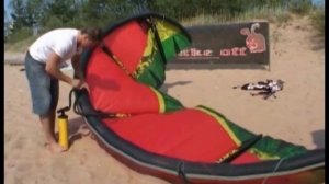 Урок кайтсерфинга №1