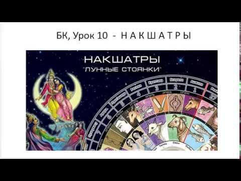 Астрология SSS1. БК 10 Накшатры. Часть 1 (Тушкин)