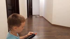 Пистолет автомат стреляющий водными пулями ОРБИЗ и софт патронами БОЕВОЙ АРСЕНАЛ аналог NERF