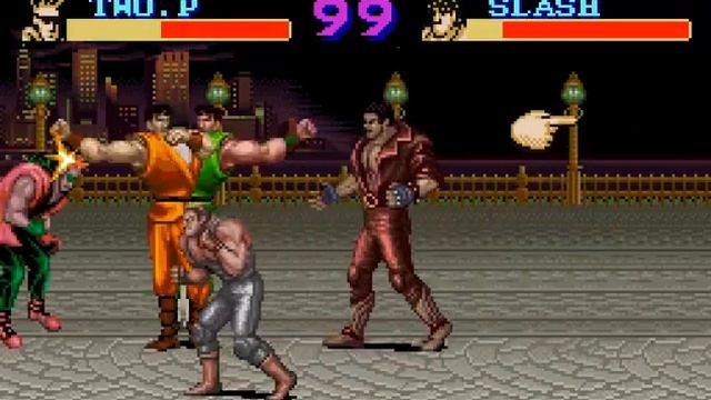 Final Fight, 2 players (hack, Snes) смотреть онлайн