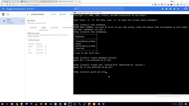 Deploy Laravel with database on Google Cloud App Engine смотреть онлайн