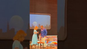 Максим Аверин и Анна Якунина в спектакле «Там же тогда же»