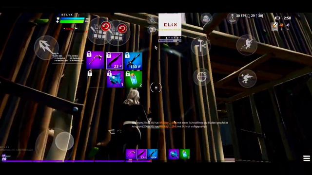 On My Own 💪 | BEST 30 FPS Fortnite Android Player + 5 Finger HUD and Settings