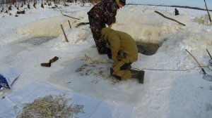 Зимняя рыбалка на Амуре. С ночевкой.