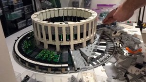 Стадион Краснодар из ЛЕГО ⚽️ LEGO Football Stadium TIMELAPSE