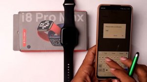 How To I8 Pro Max Smart Watch Connect To Hryfine App